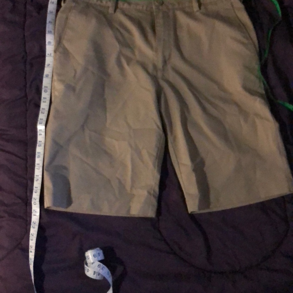 Columbia Men's Flat Front Shorts - Khaki